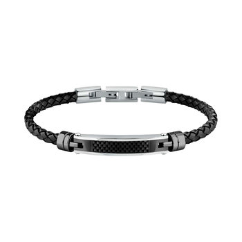 MORELLATO Moody Stainless Steel and Leather Bracelet