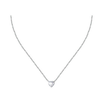 LA PETITE STORY Love Stainless Steel Necklace with Zircons