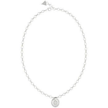 GUESS Knot You Stainless Steel Necklace with Zircons