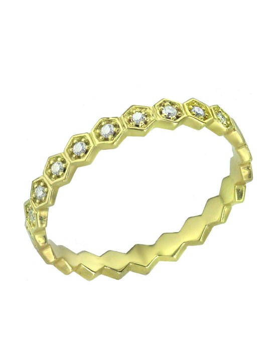 Δαχτυλίδι 18Κ Χρυσό με Διαμάντι SAVVIDIS (No 55)