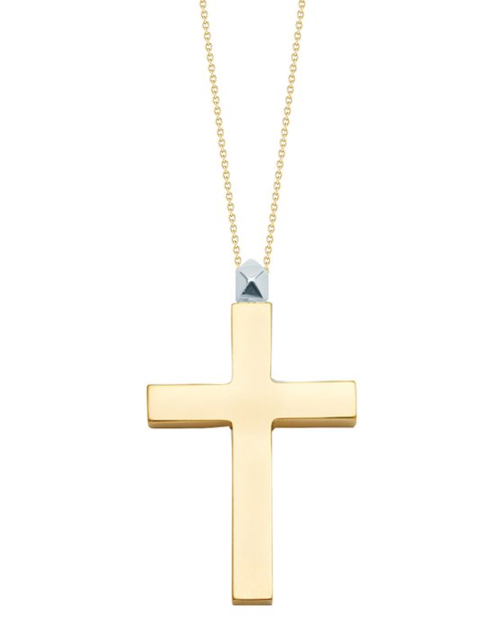 Βαπτιστικός σταυρός SOLEDOR από χρυσό 14Κ