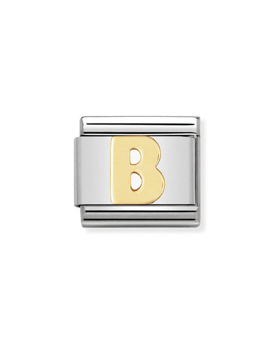 Σύνδεσμος (Link) NOMINATION - Γράμμα B σε χρυσό 18Κ
