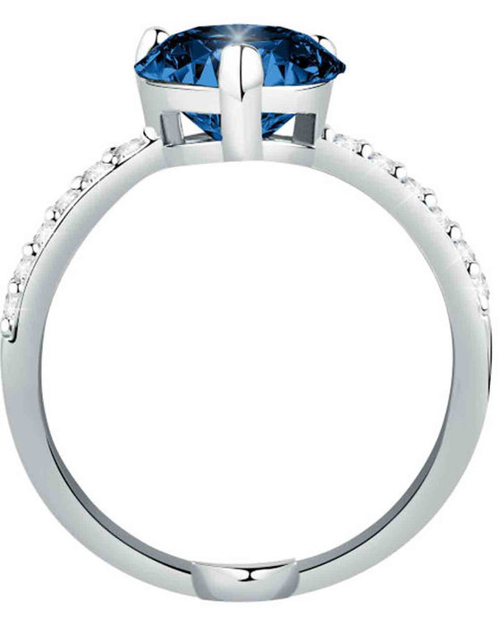 CHIARA FERRAGNI First Love Rhodium Plated Ring with Zircons (No 16)