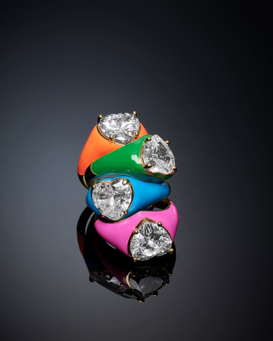 Δαχτυλίδι CHIARA FERRAGNI Love Parade από κράμα μετάλλων επιχρυσωμένο 18Κ με ζιργκόν (No 14)