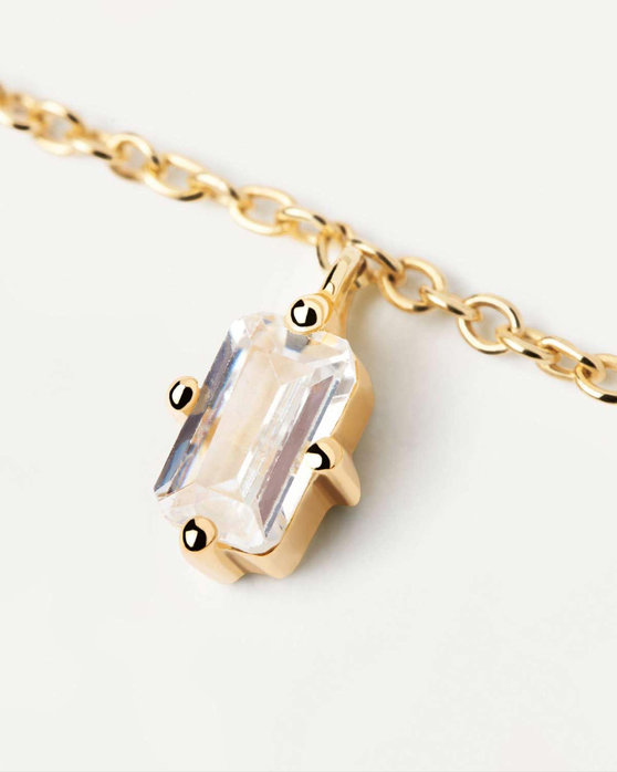 Κολιέ PDPAOLA Carry-Overs Mia Gold Necklace από επιχρυσωμένο (18Κ) Ασήμι 925