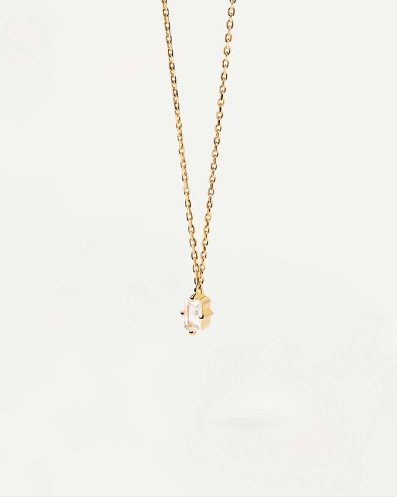 Κολιέ PDPAOLA Carry-Overs Mia Gold Necklace από επιχρυσωμένο (18Κ) Ασήμι 925