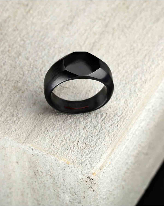 SECTOR Basic Stainless Steel Ring (No 25)