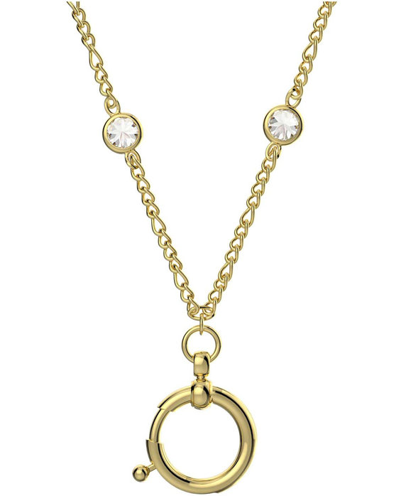 SWAROVSKI Gold tone Curiosa necklace