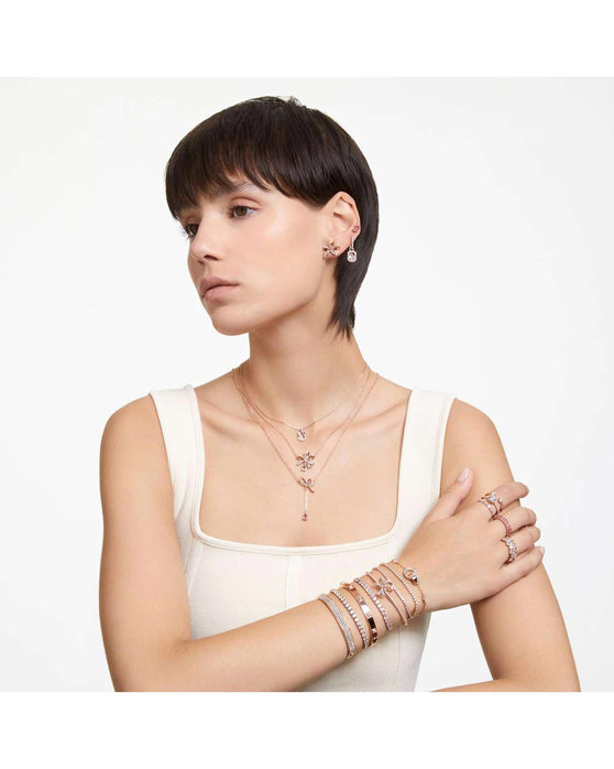 SWAROVSKI White Volta necklace Bow (Small)