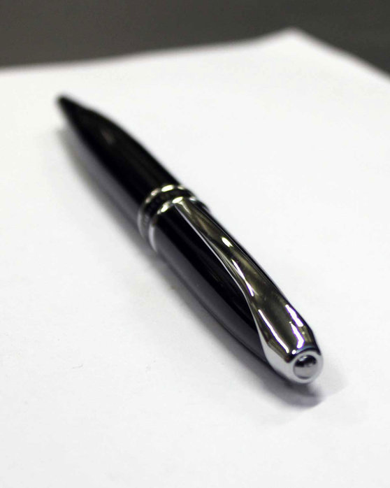 CERRUTI Ballpoint pen Silver Clip