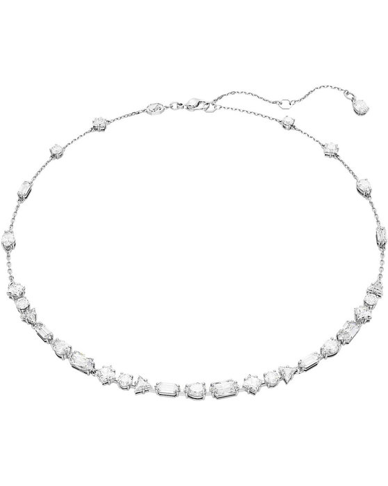 SWAROVSKI White Mesmera necklace Scattered design (mixed cuts)