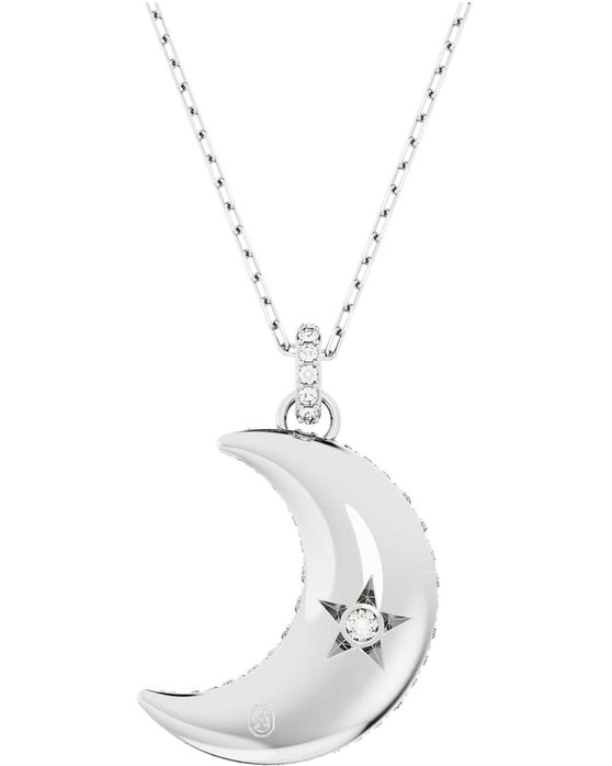 SWAROVSKI White Luna pendant Moon