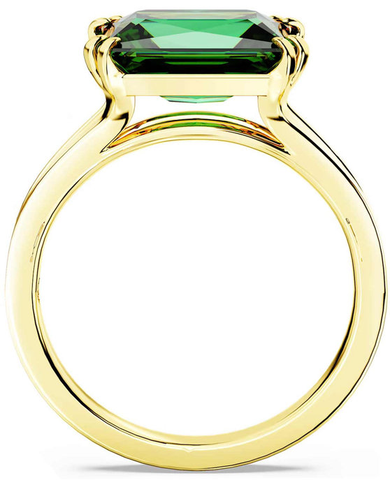 Marquise Green Topaz Envy Sterling Silver Ring Statement Cocktail Ring