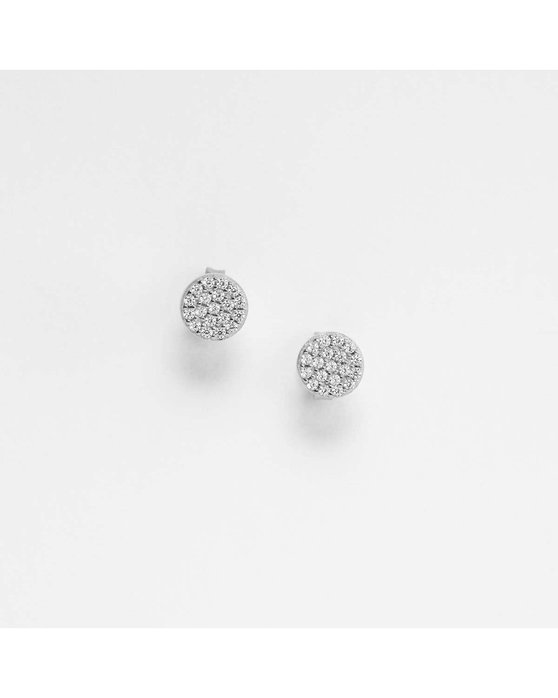 Σκουλαρίκια ESPRIT Gleam από επιροδιωμένο Ασήμι 925 με ζιργκόν