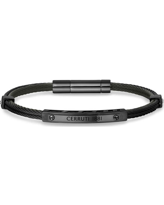 Black bracelet for men - CERBR-0014