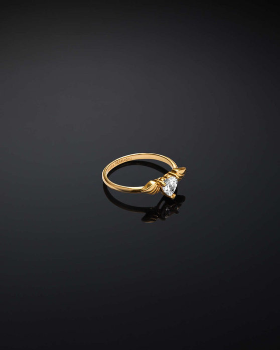 Δαχτυλίδι CHIARA FERRAGNI Cupido από επιχρυσωμένο κράμα μετάλλων με ζιργκόν (Νo 10)