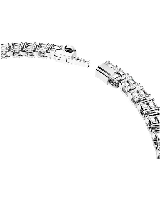 SWAROVSKI White Matrix Tennis bracelet round cut (Large)