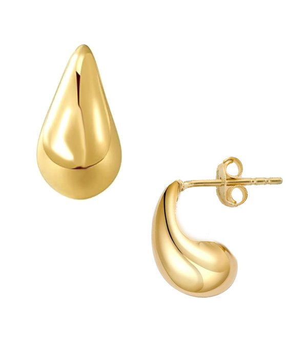 14ct Gold Drop Earrings  by SAVVIDIS
