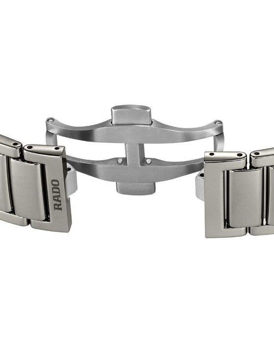 RADO True Round Automatic Open Heart Grey Ceramic Bracelet (R27108112)
