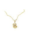 Star sign 14ct Gold with Zircon