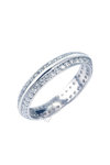Wedding ring from 18ct whitegold and Diamonds by FaCaDoro