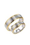 Wedding rings from 14ct Gold with Diamonds