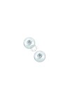 Earrings 14ct White Gold with Zircon