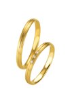 Wedding rings in 8ct Gold Breuning
