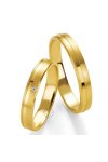 Wedding rings in 8ct Gold with Diamond Benz
