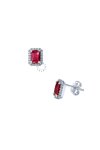Earrings 14ct White Gold by FaCaDoro