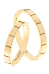Wedding rings 14ct Gold by FaCaDoro