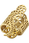 Just CAVALLI Gold Plated Stainless Steel Ring (M)