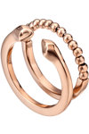 Just CAVALLI Rose Gold Plated Stainless Steel Ring (M)