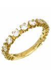 Δαχτυλίδι SAVVIDIS από χρυσό 14Κ με ζιργκόν (No 57)