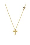 Necklace with cross SAVVIDIS 18ct Gold with Diamonds