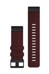 GARMIN QuickFit 26 Heathered Red Nylon Replacement Strap