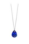 Necklace Petra 14ct White Gold with zircon SOLEDOR