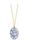 Necklace Stellar 14ct Gold and white gold with zircon SOLEDOR