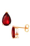 Earrings Petra 14ct Rose Gold with zircon SOLEDOR