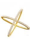 Δαχτυλίδι σειρέ μισόβερο SAVVIDIS από χρυσό 14Κ με ζιργκόν (No 54)