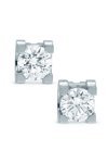 Earrings 18ct White Gold with Diamonds by Breuning