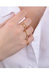 Gold Plated Sterling Silver Ring by KIKI (Νο52)