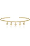 JCOU Coins 14ct Gold-Plated Sterling Silver Bracelet