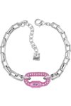 DKNY Lg Crystal Carabiner Bracelet