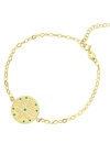 Bracelet 14ct Gold with Crystals Ino&Ibo