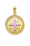 Necklace 9ct Gold with cross Ino&Ibo