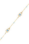 Bracelet 9ct gold with teddy bears by Ino&Ibo