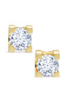 Earrings 18ct Gold with Diamond by SAVVIDIS