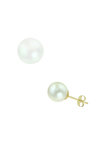 Earrings 14ct Gold with Pearls 6.5 - 7.0 mm SAVVIDIS