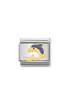 Σύνδεσμος (Link) NOMINATION - Δελφίνι σε χρυσό 18Κ με σμάλτο